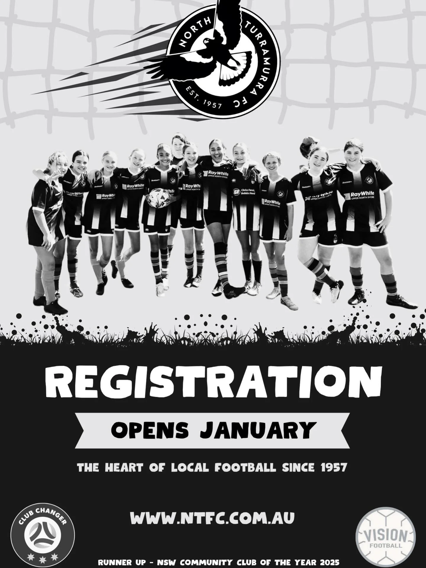 ⏰THE COUNTDOWN IS ON&hellip;🖤🤍

Season registration opens in early January and we can&rsquo;t wait to see you back in black for 2026

Keep an eye on our website and socials for updates. Links in our bio.