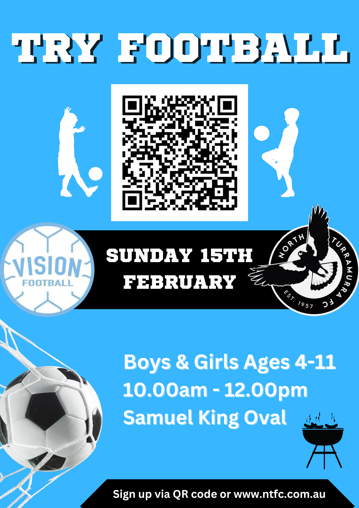 Junior TRY FOOTBALL (Hosted by Vision Football)