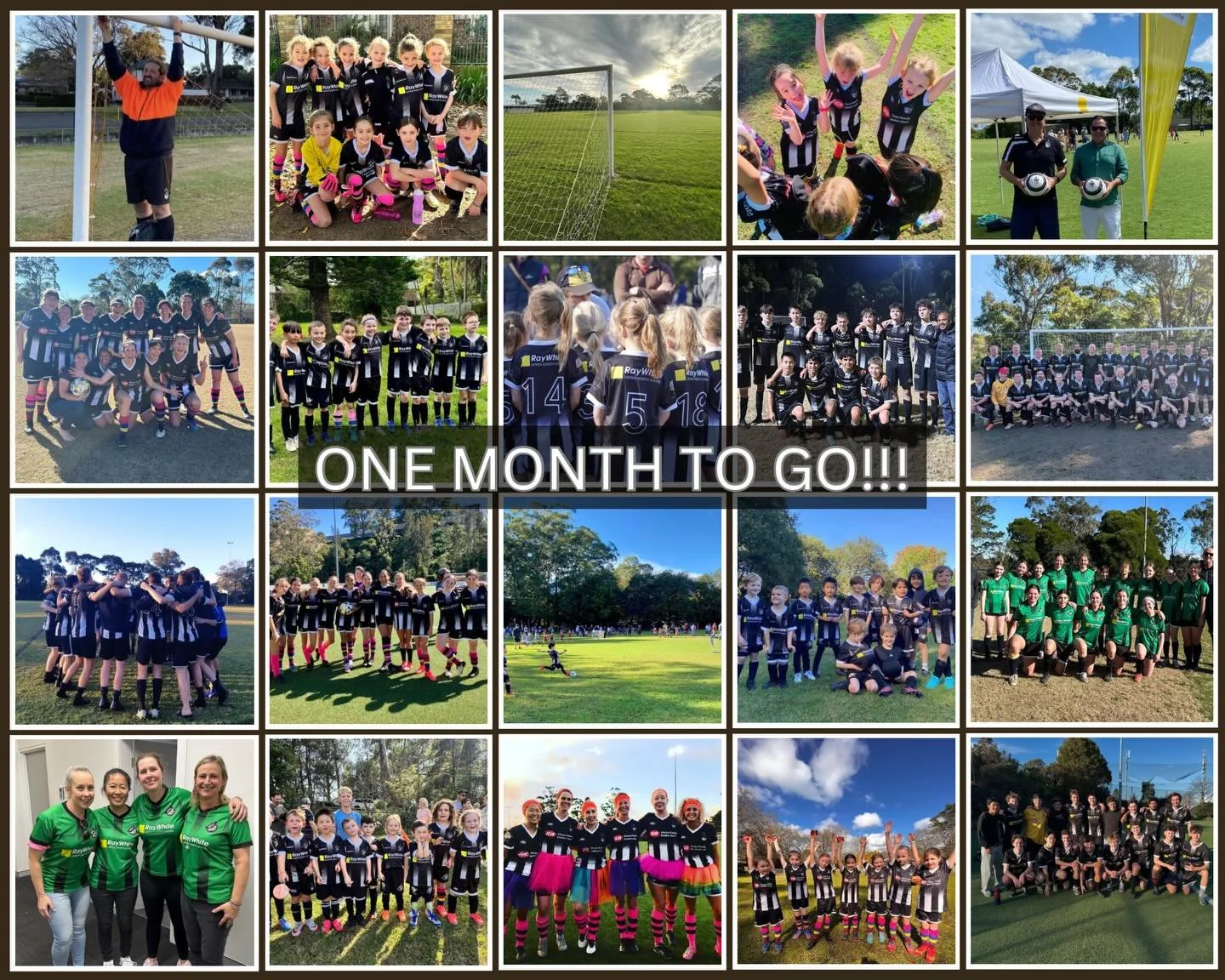 ⚽️ ONE MONTH TO GO! ⚽️
The countdown is officially on Magpies! 

In exactly one month, the whistle will blow, the boots will hit the grass, and the 2026 winter football season will be underway! 🏁

We are gearing up for another massive season of foot