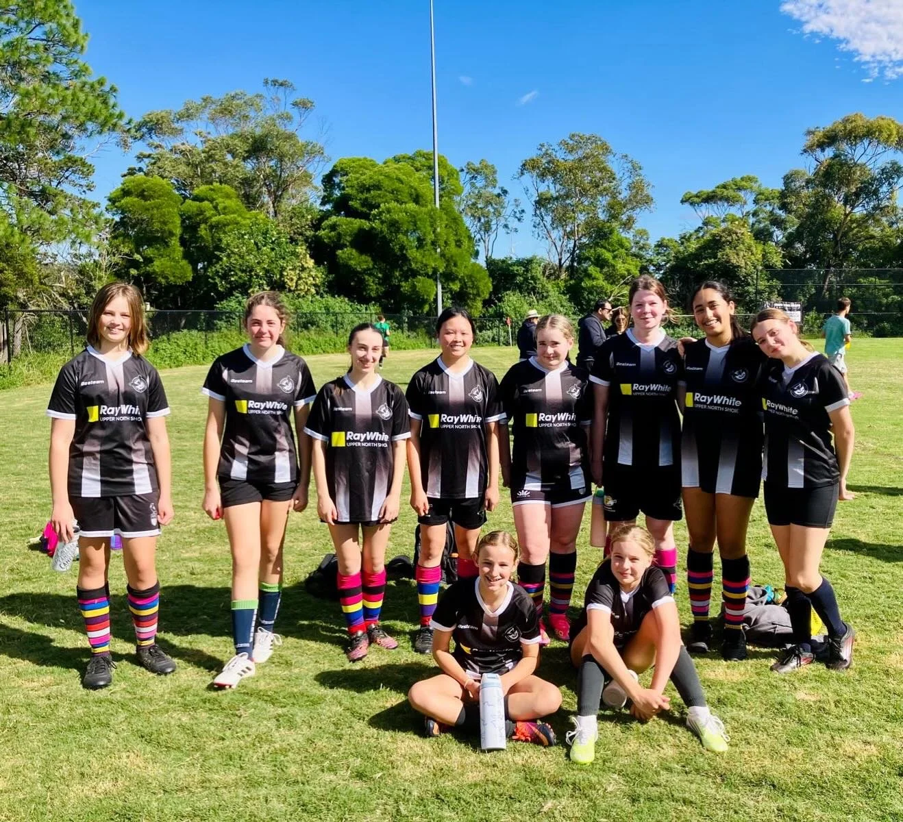 Huge effort from our Under 14 girls this morning! ⚽️🔥

The jump to a full-sized pitch is a massive milestone, but doing it for the first time while playing a player down for the entire match? That takes serious heart.

The girls showed incredible gr