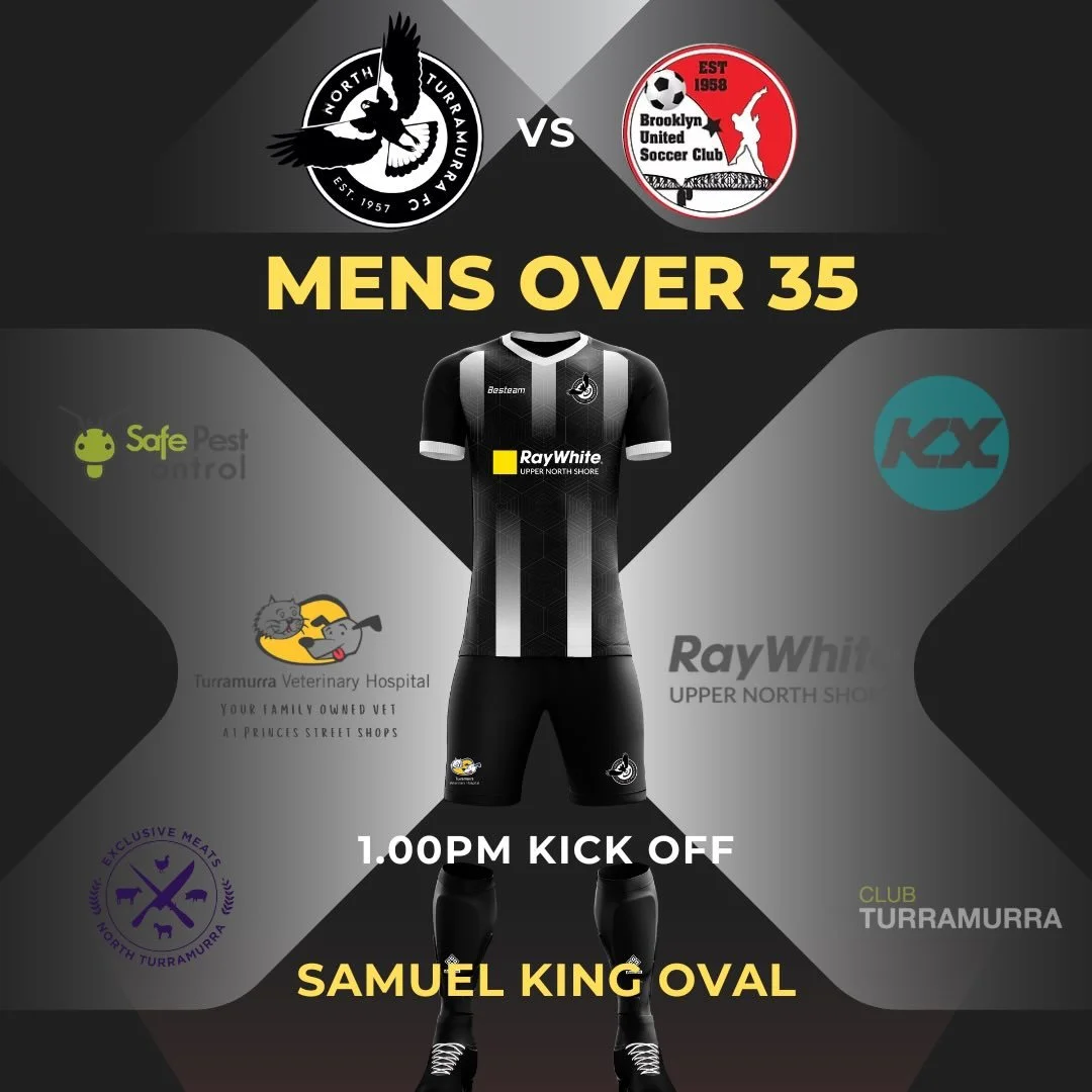 ☀️ Nothing beats Autumn at the King! 🍂⚽️

We are back at Samuel King Oval today, and the weather is absolutely world-class for some football.

This afternoon, our Over 35s are playing hosts to Brooklyn United FC. After a gritty start to the year, th