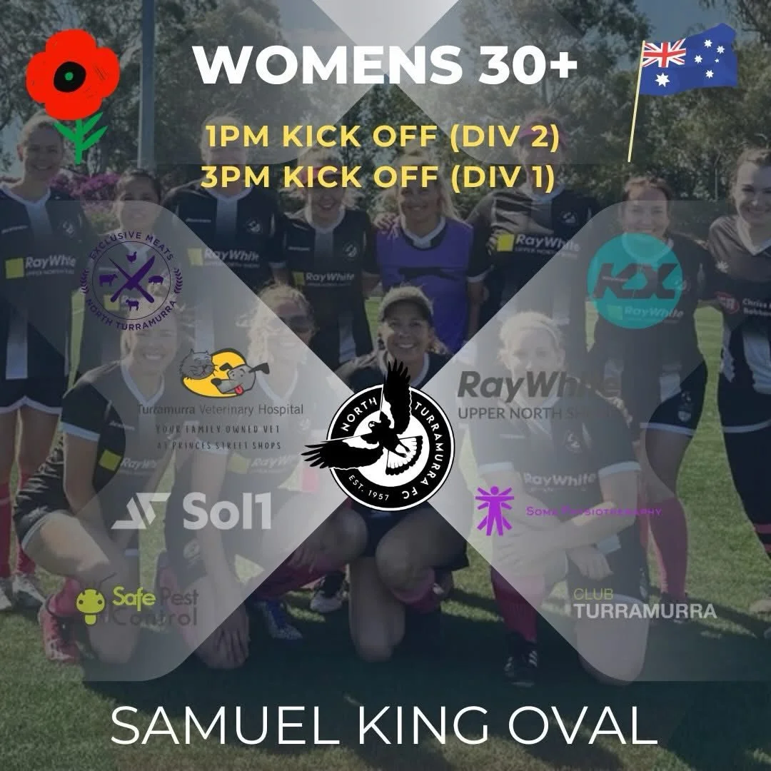 ⚽️ GAME DAY at Samuel King Oval! ☀️

Grab your sunnies and come down to the oval this afternoon for a massive double-header of women&rsquo;s football. It&rsquo;s the perfect chance to soak up some vitamin D and cheer on our local ladies!

Today&rsquo