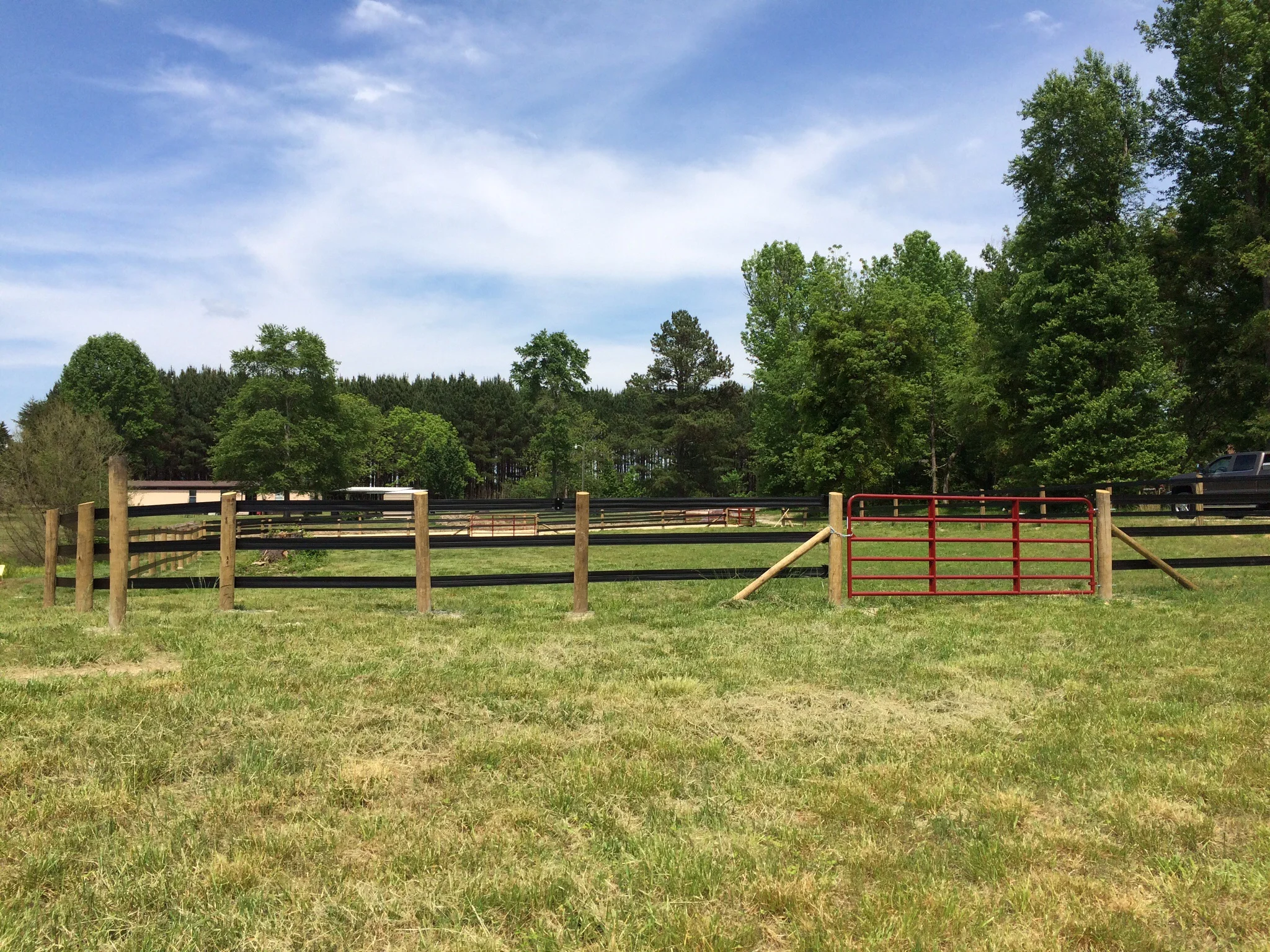 Paddock 1 is complete!