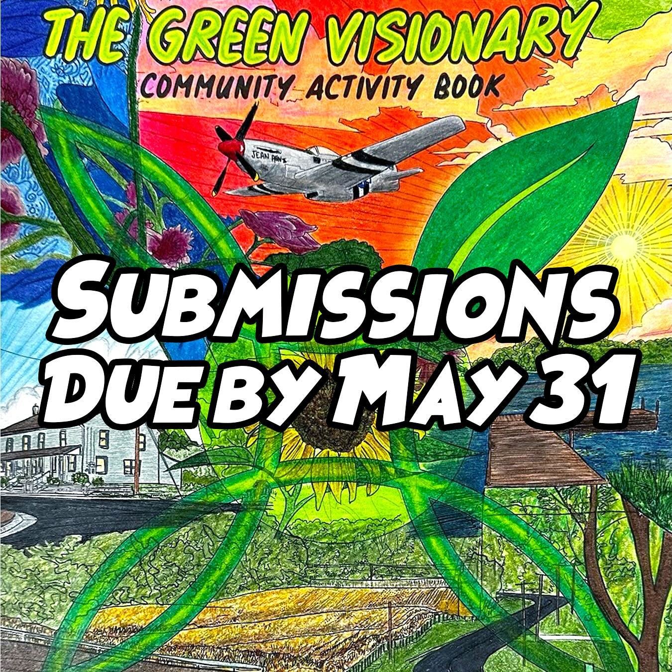 💚Please submit your Green Visionary Activity Book pages by May 31st. REMEMBER, this is NOT JUST FOR KIDS and NOT TALENT CONTEST☺️ Submissions will be used to direct future city planning. 📣YOUR VOICE MATTERS!
&bull;&bull;&bull; 
Send images of your 