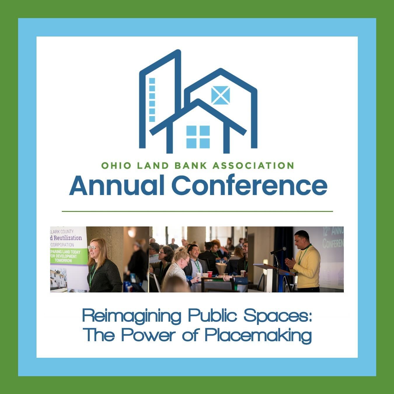 🏡Mac is excited to join the panel on &ldquo;Reimagining Public Spaces: The Power of Placemaking&rdquo; at the Ohio Land Bank Association&rsquo;s Annual Conference in Akron this Thursday. 

We&rsquo;ll be discussing how collaborating with residents, 