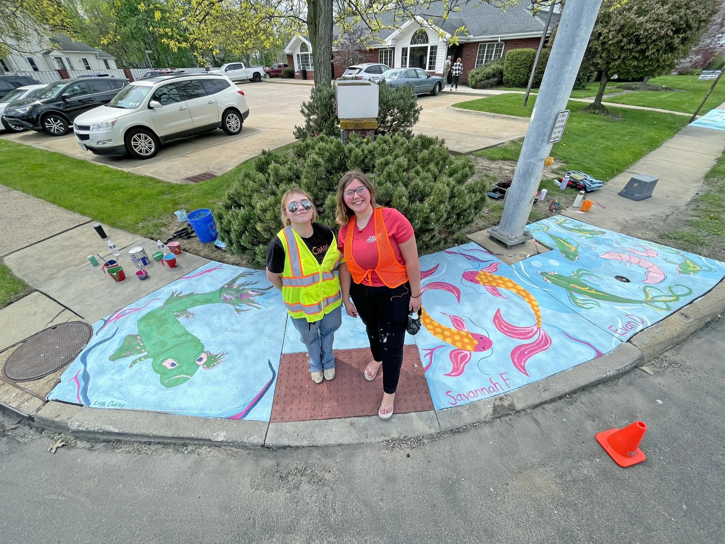 Patchwork Pathway - Flopping Fish team.JPG