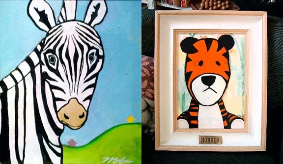 ARTxLOVE_stuffedanimals_zebra_tiger.jpg