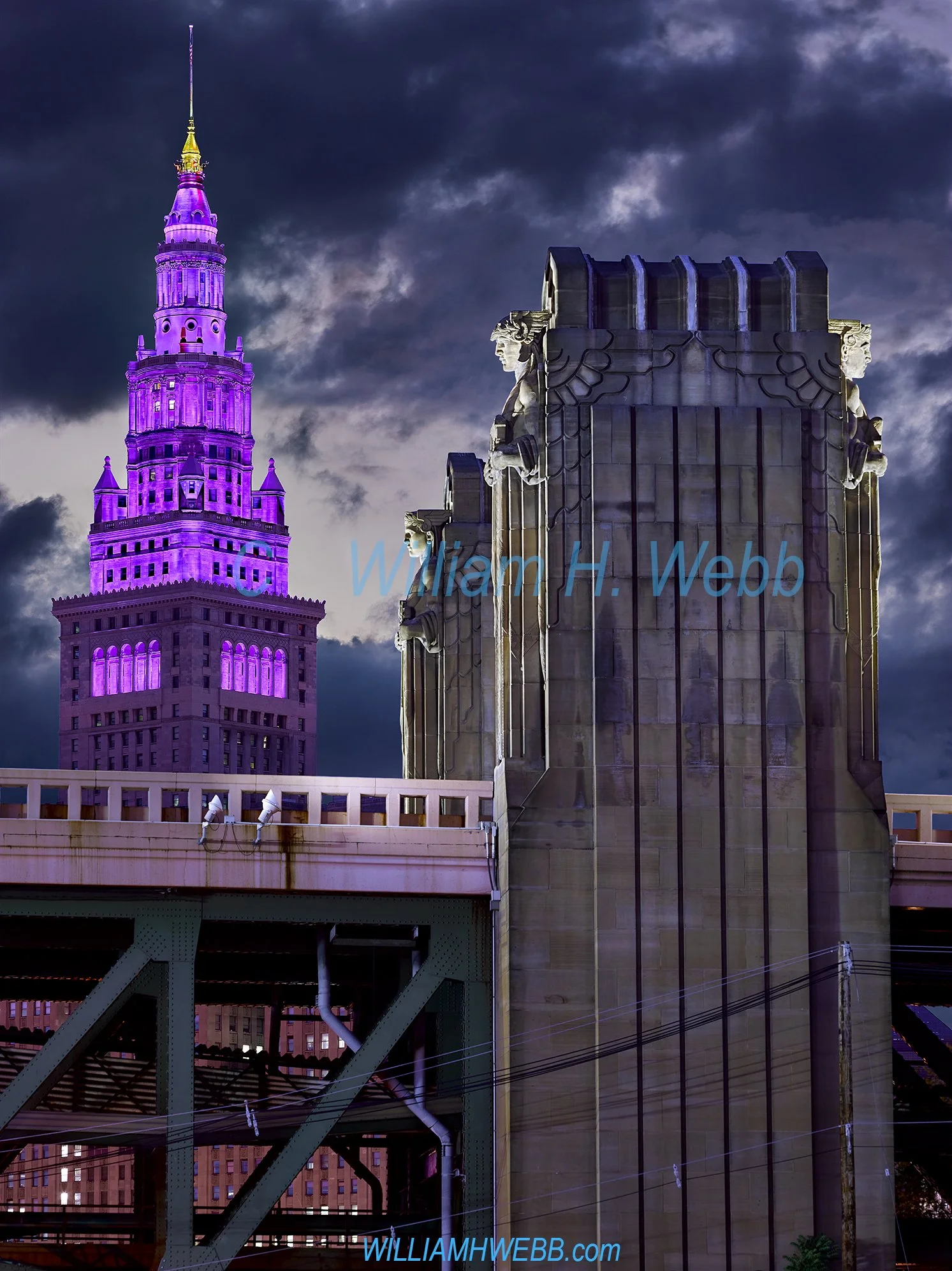 Purple Terminal Tower