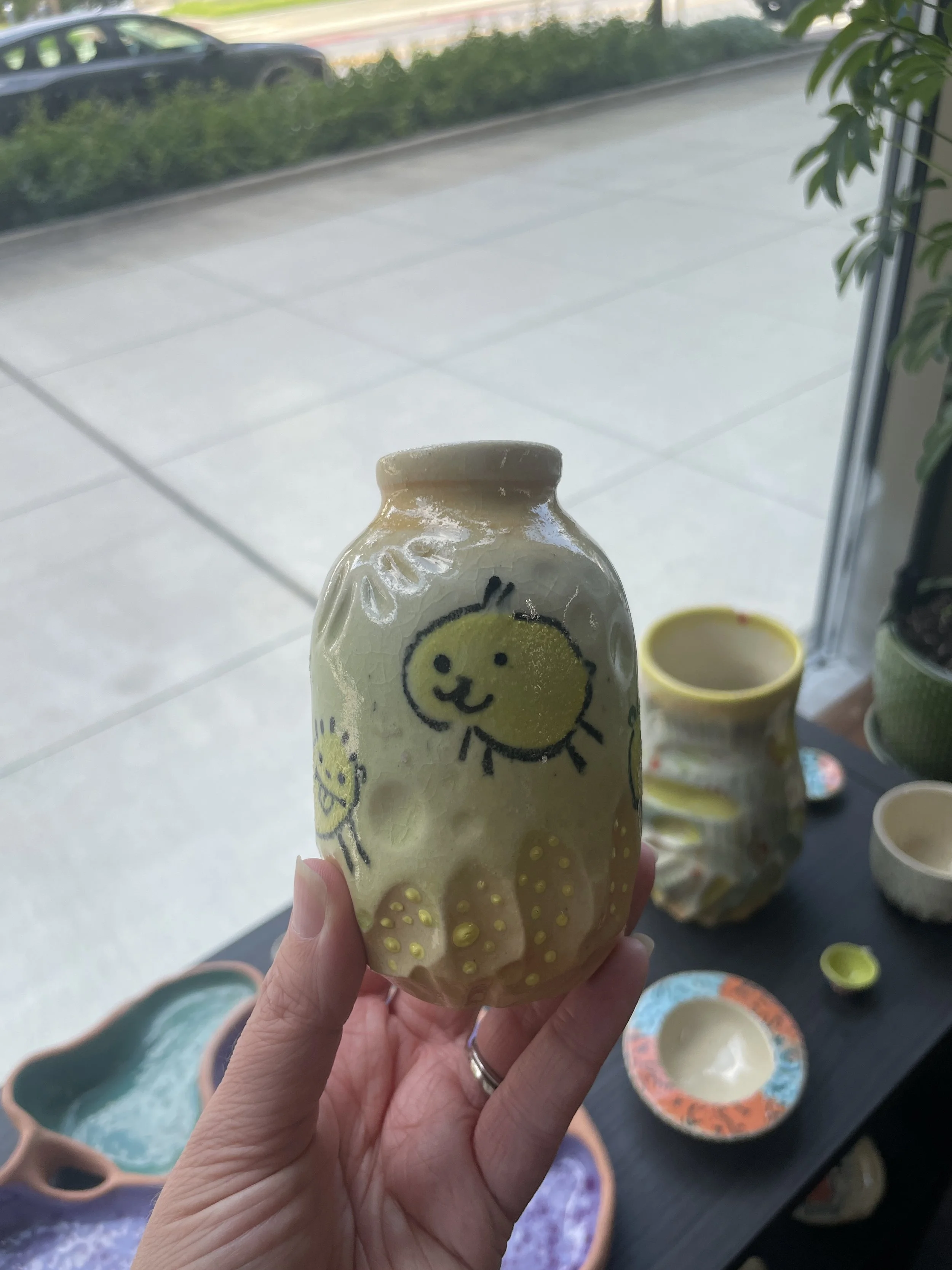 Doodle Bud Vase