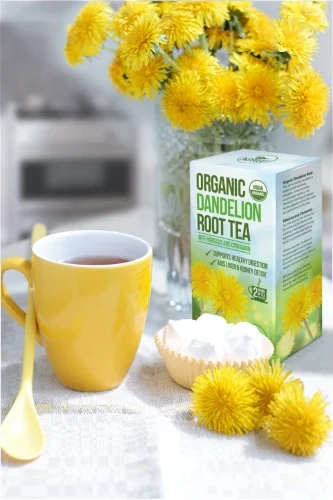 Kiss Me Organics Organic Dandelion Root Tea - Review — Posh Lifestyle ...