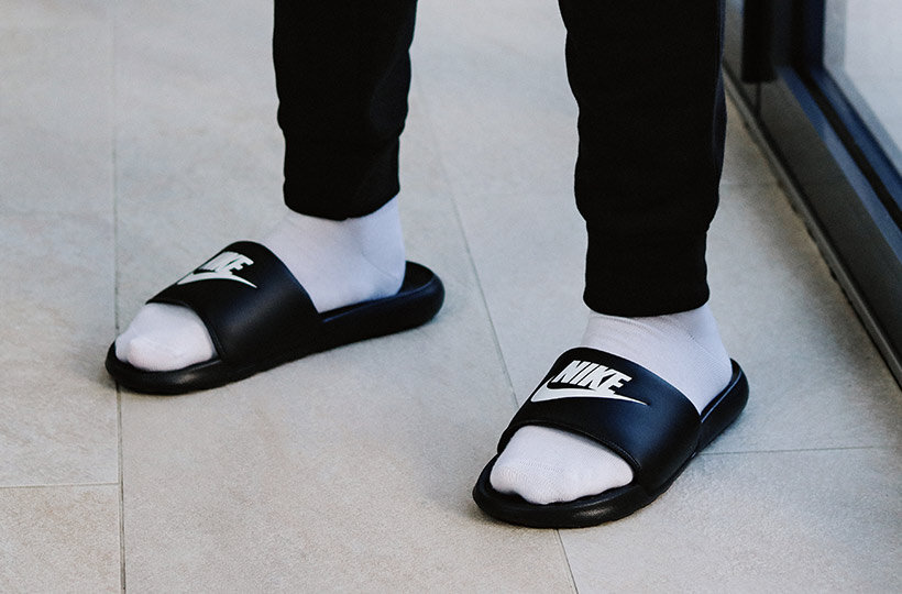 Pin by Reead on Men Slides and socks | Slides with socks outfit, Sock  outfits, Slides with socks