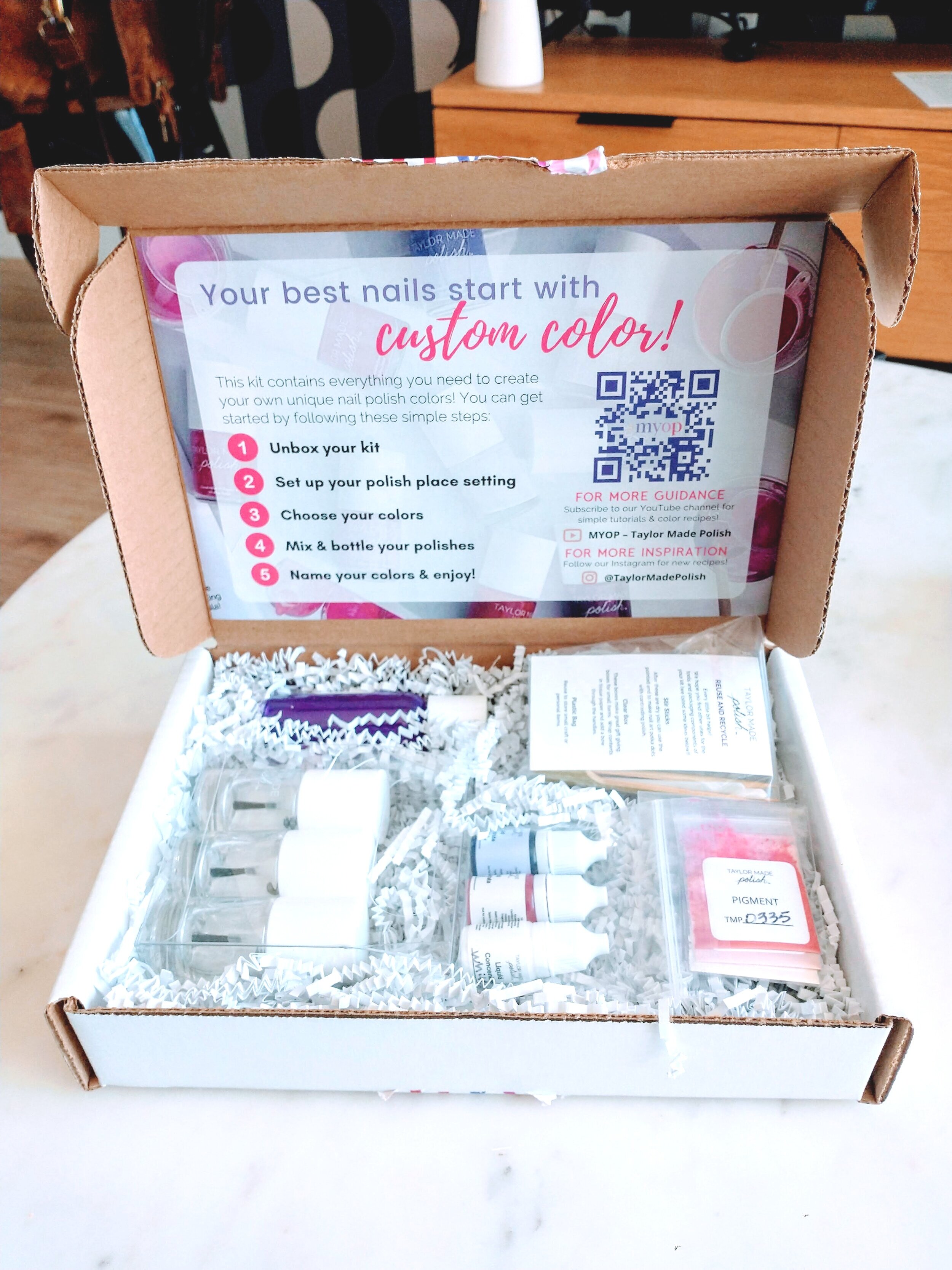 DIY Kit Creations Buy DIY Nail Polish Making Kit Online India | Ubuy