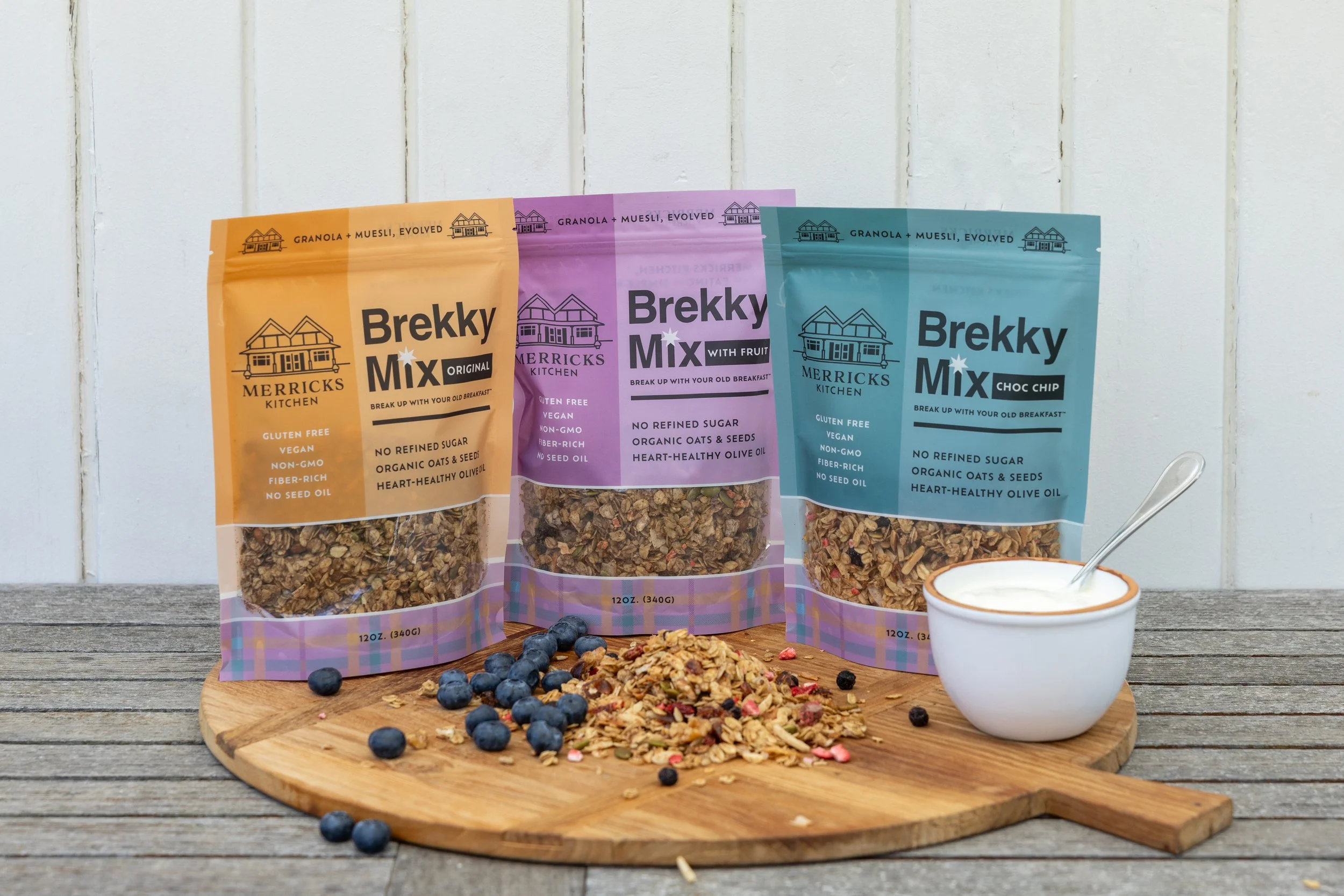 Merricks Kitchen Brekky Mix healthy granola varieties flatlay.jpg