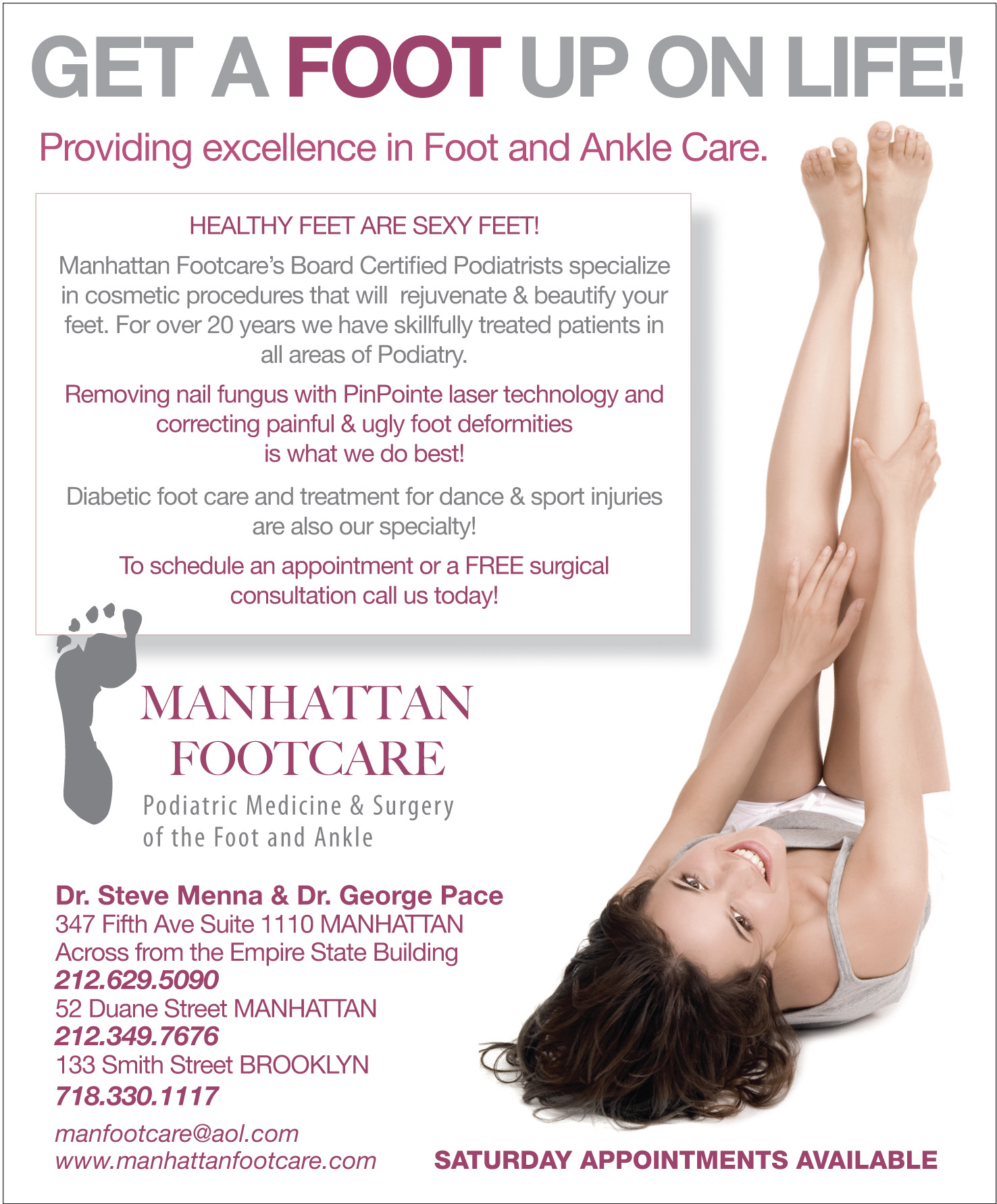 Client: Manhattan Footcare