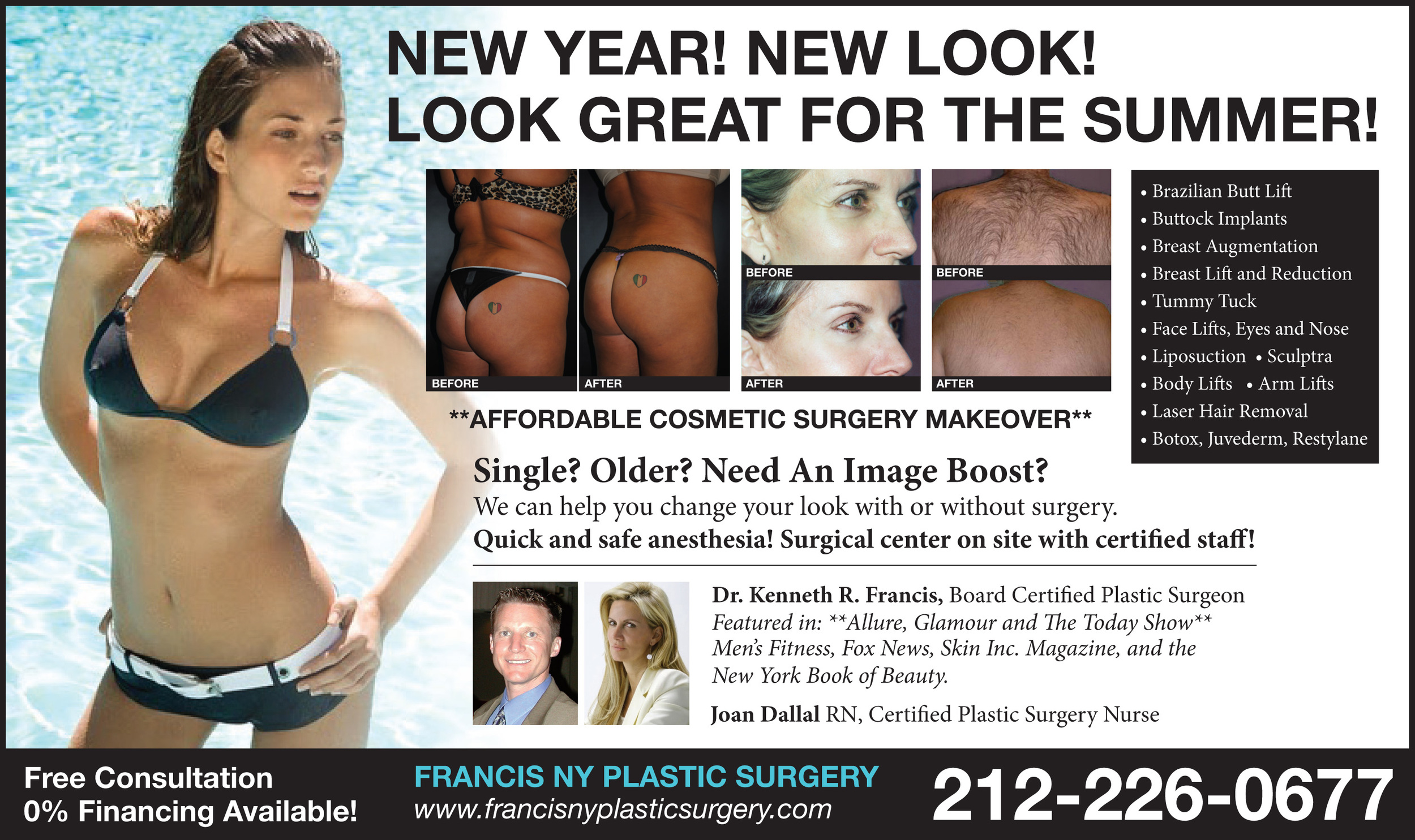 Client: Francis NY Plastic Surgery