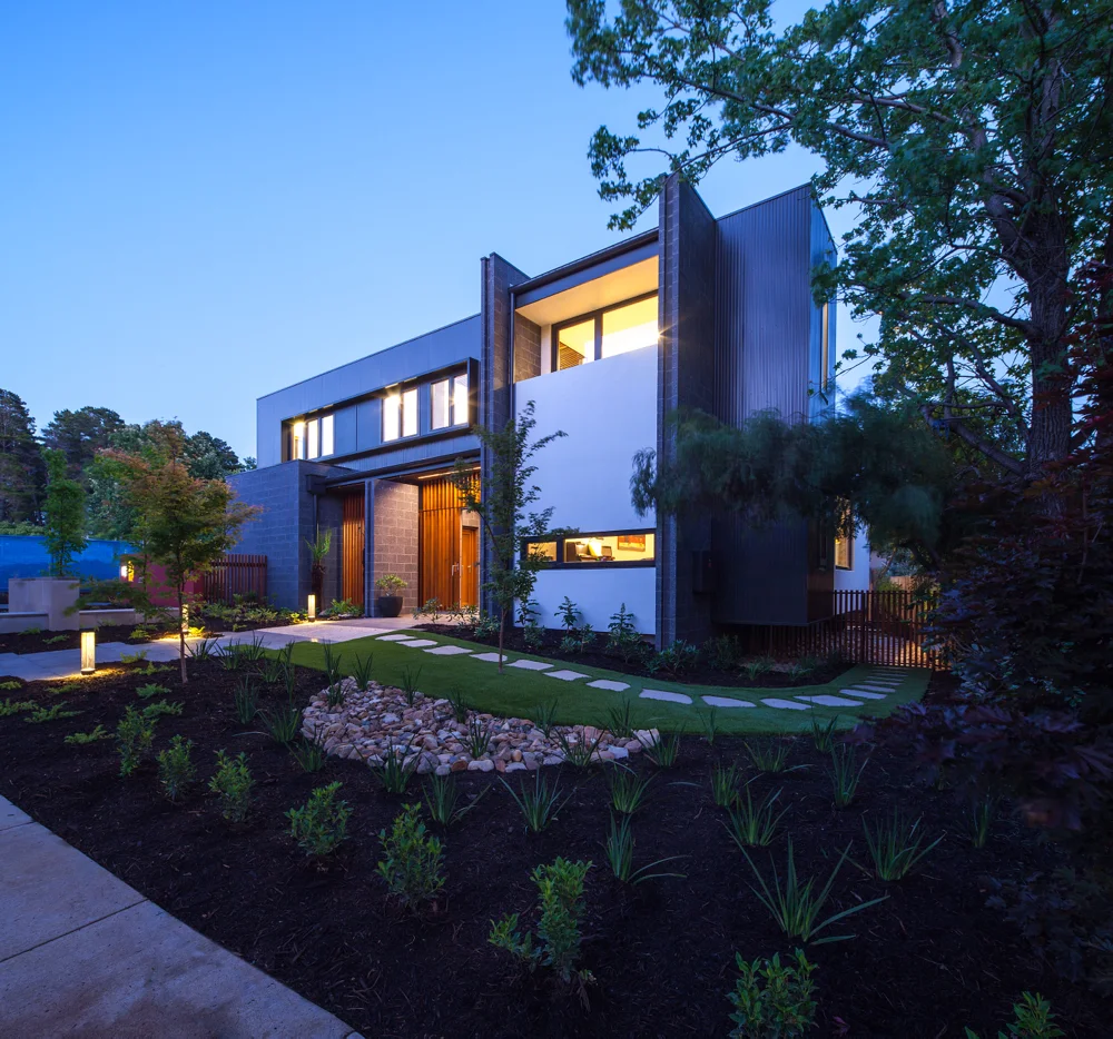 Harvey Taylor House: Designed by Philip Leeson Architects and built by Preferred Builders