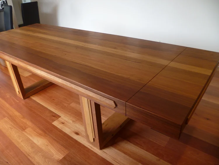 Here is an example of an Art Deco inspired table made by us using Recycled Spotted Gum. 