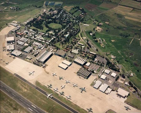  At the demolition site RAAF Base Richmond 