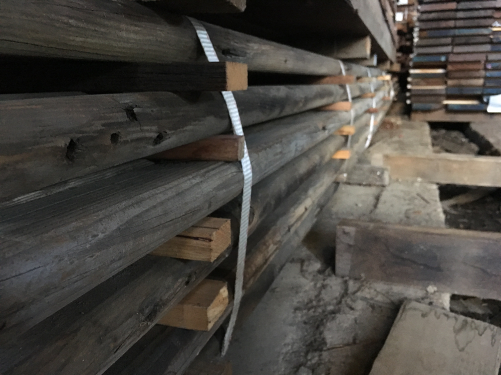 Rounded Oregon battens - rare profile - these look great amongst other sizes. 