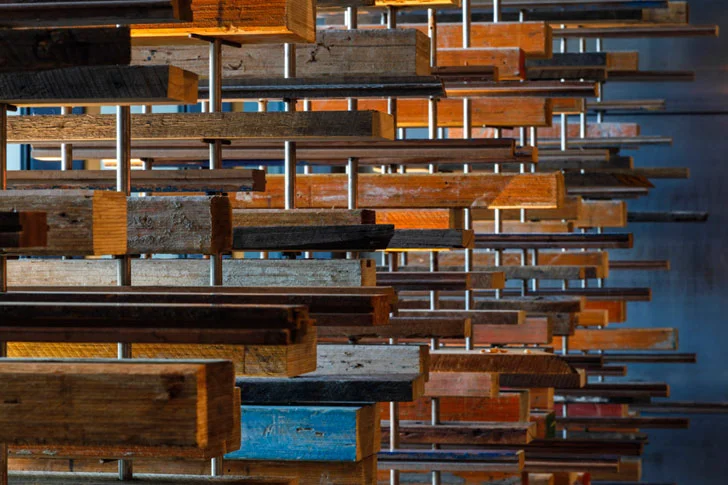 Hotel Hotel by March Studio. Awe inspiring to say the least. A great example of resourceful material use. Sad we missed out on being a part of this one. What an inspiration ! 