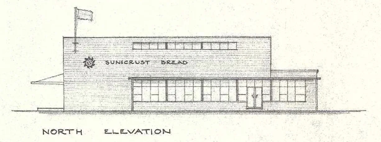 Original sketch drawing from the 1950's