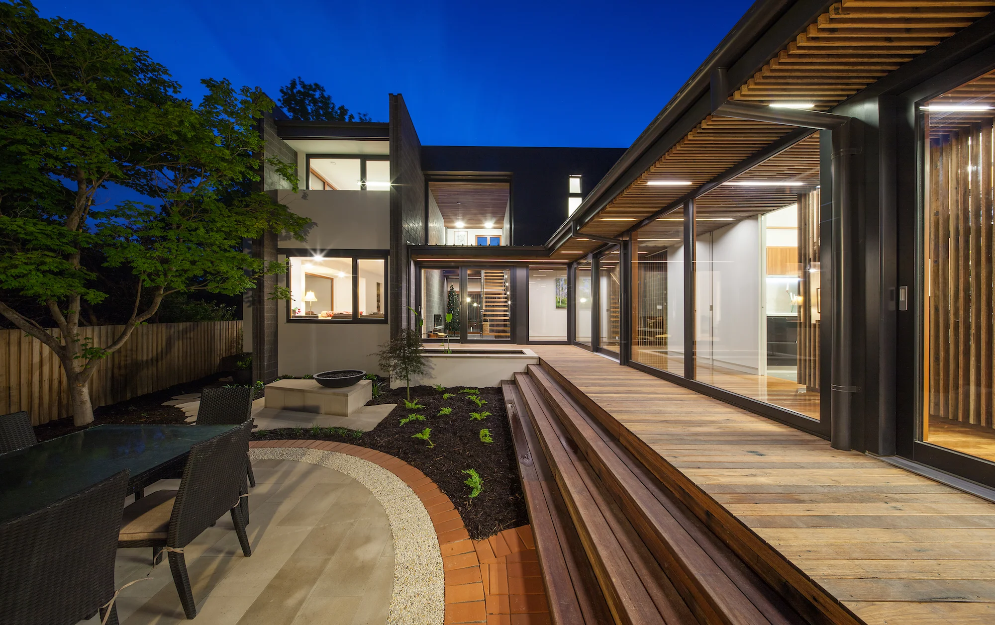 Semi-covered deck in Yarralumla ACT