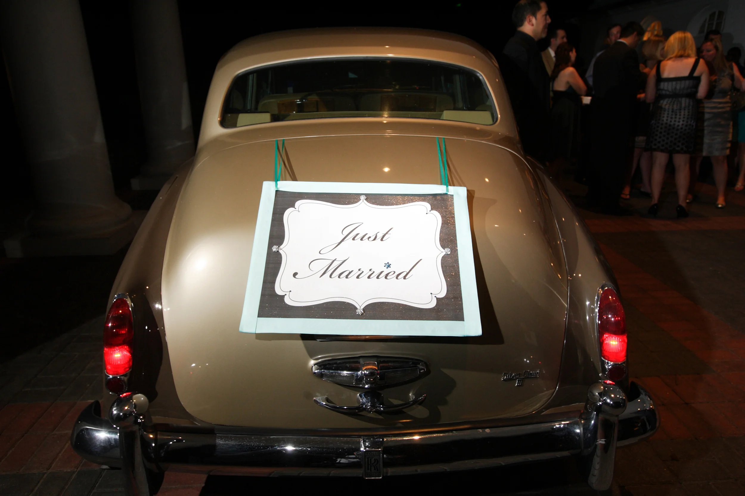 Just Married Car Sign.JPG