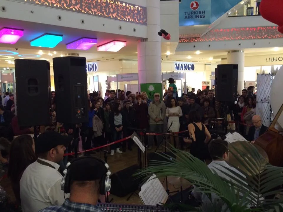 Our concert at Park Bulvar, Baku, Azerbaijan. 