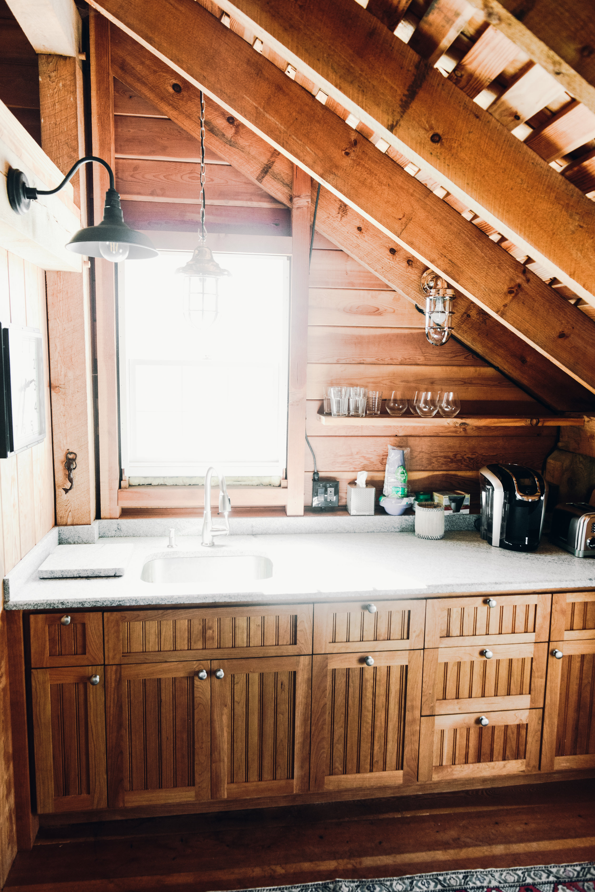Wooden kitchen cabinets