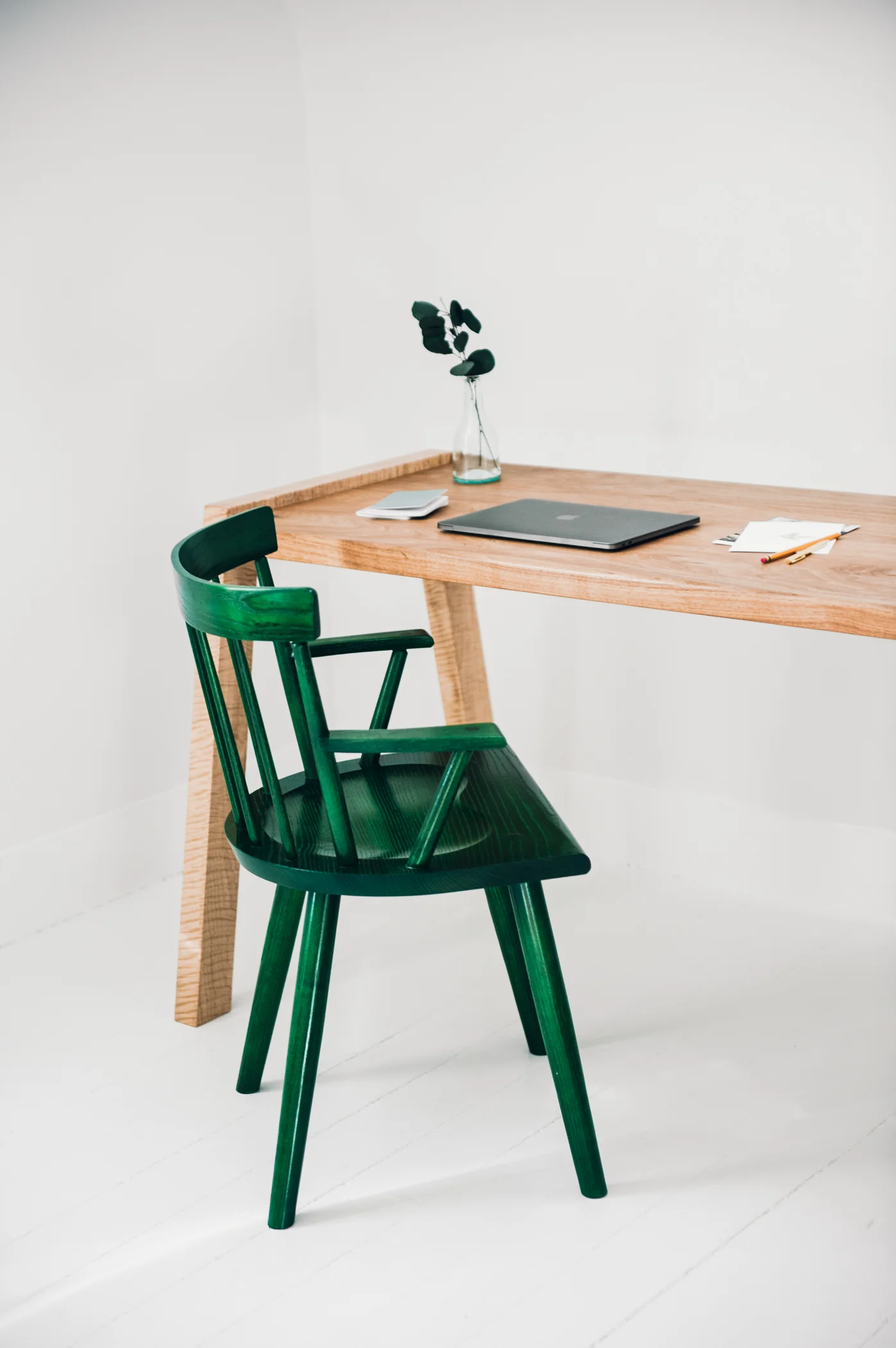 Mels Desk in Maple and Butternut