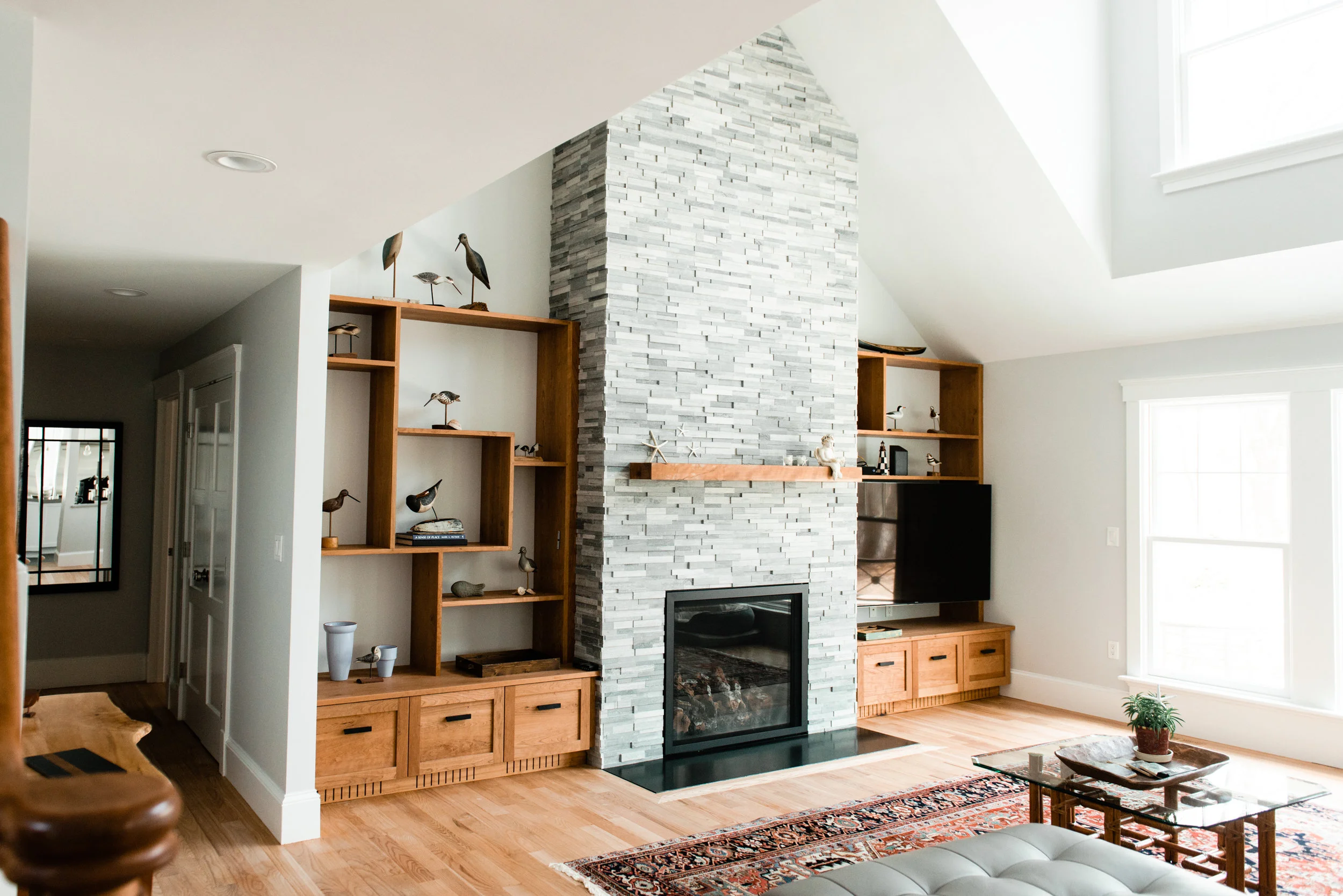 Solid Wood Built Ins For Cape Cod Home Hopes Woodshop