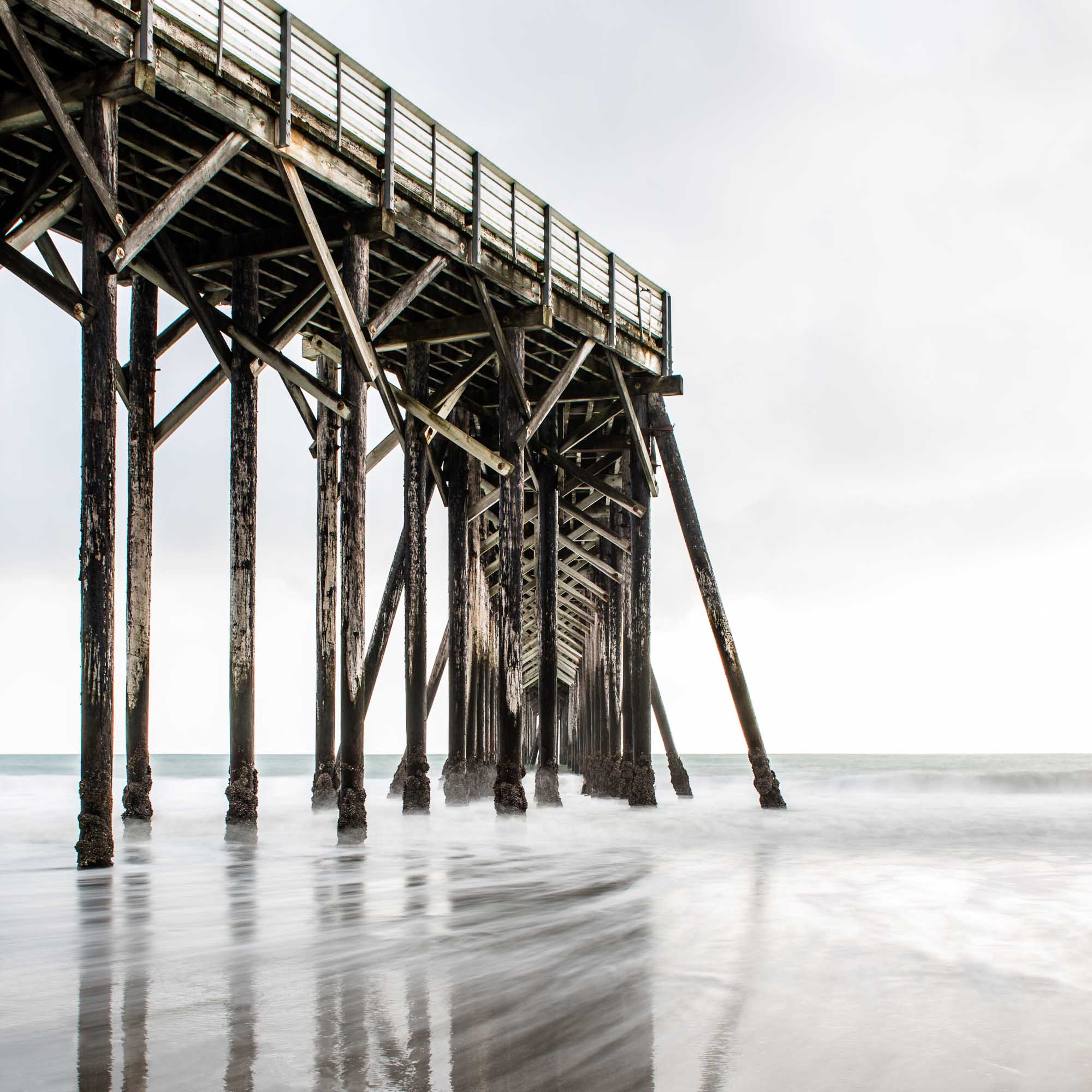 San Simeon Pier Custom 24"x24"