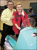 Dick & Eileen Harrison on a 1964 Scorpion.