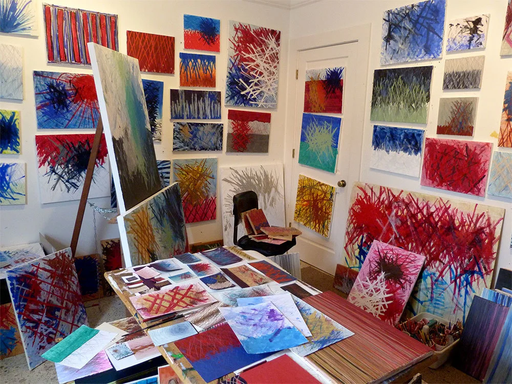 David Rex Joyner's studio