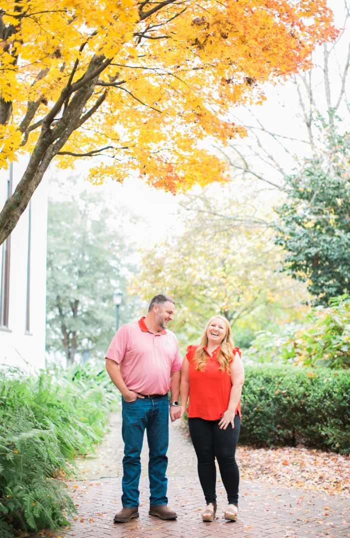 UGA engagement photos