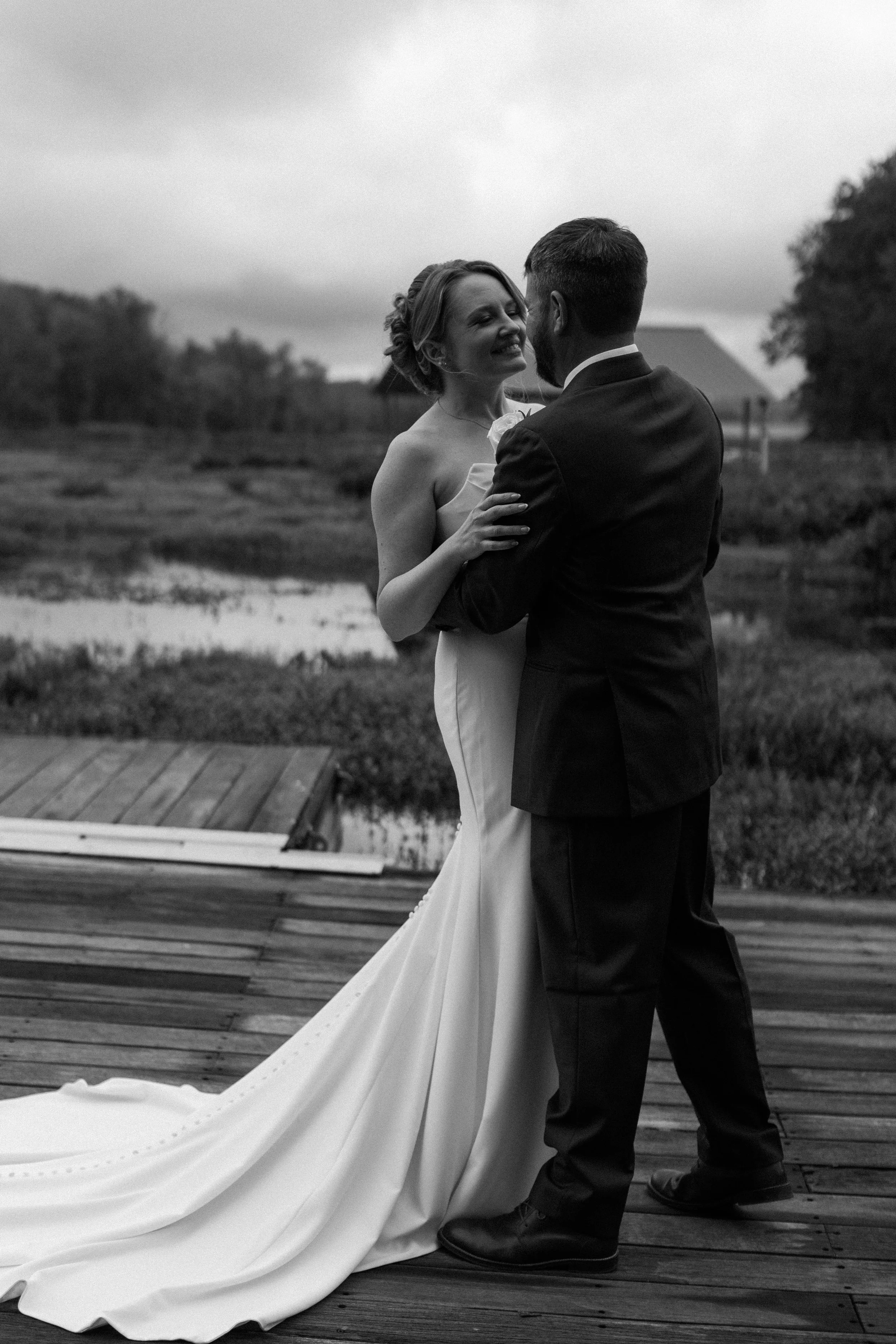 River Island wedding Evans Georgia