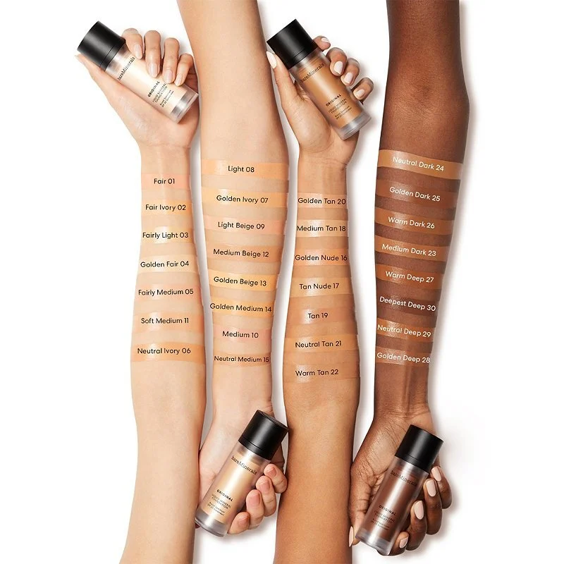 Bare Minerals Liquid Foundation Shades