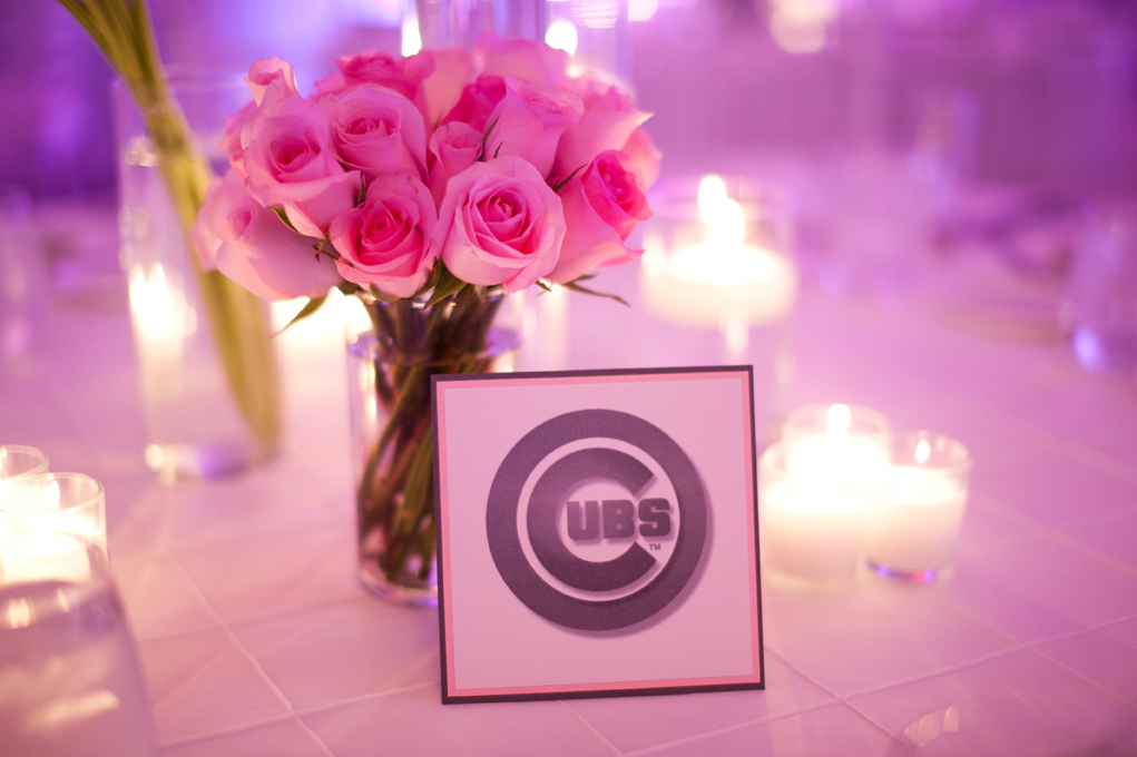 Chicago Cubs "Table Numbers"