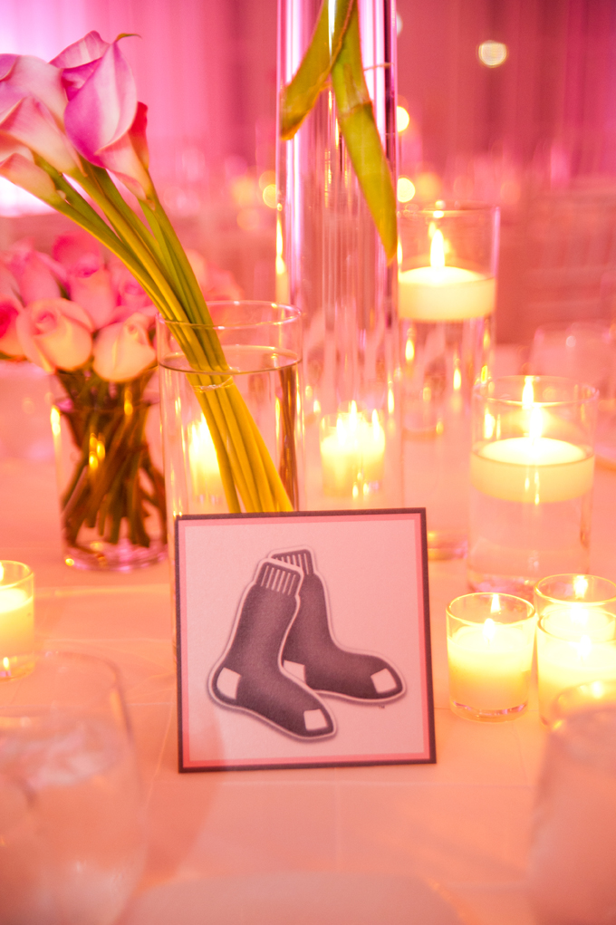 Red Sox "Table Numbers"