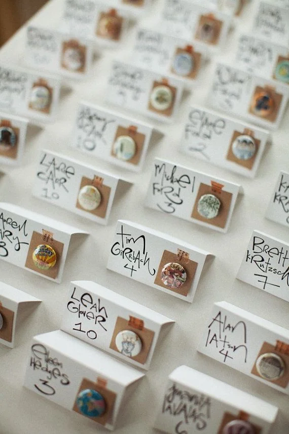 This takes a lot of time but is a fun way to inject some personality into your wedding!