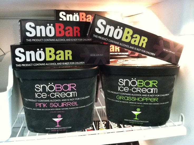 Did you know that there is a company that makes popsicles and ice cream - FOR ADULTS? Grasshopper Ice Cream? That like mint chocolate chip on steroids. Love!