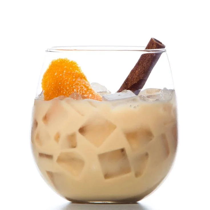 This iced Horchata coffee combines Hennessy, Sweetened Condensed Milk, Espresso and Grand Marnier! Yum!