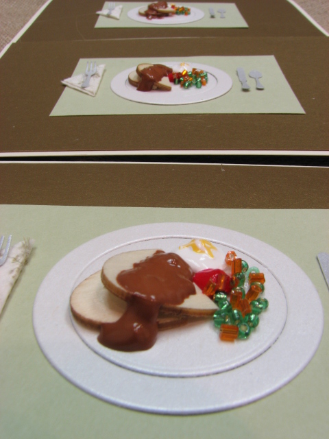 After the card dries I like at least 24 hours)., the cards are ready to be written one and sent!