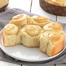 King Arthur Flour's Buttery Sourdough Rolls - There is nothing more lovely than a delicious and brown dinner roll with a soft and warm inside to slather butter on. These rolls will make you think you died and went to roll heaven!