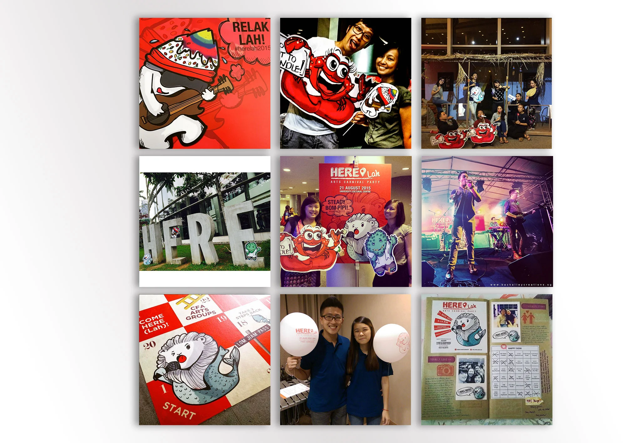 National University Singapore, Here "lah" 2015 SG50 Event