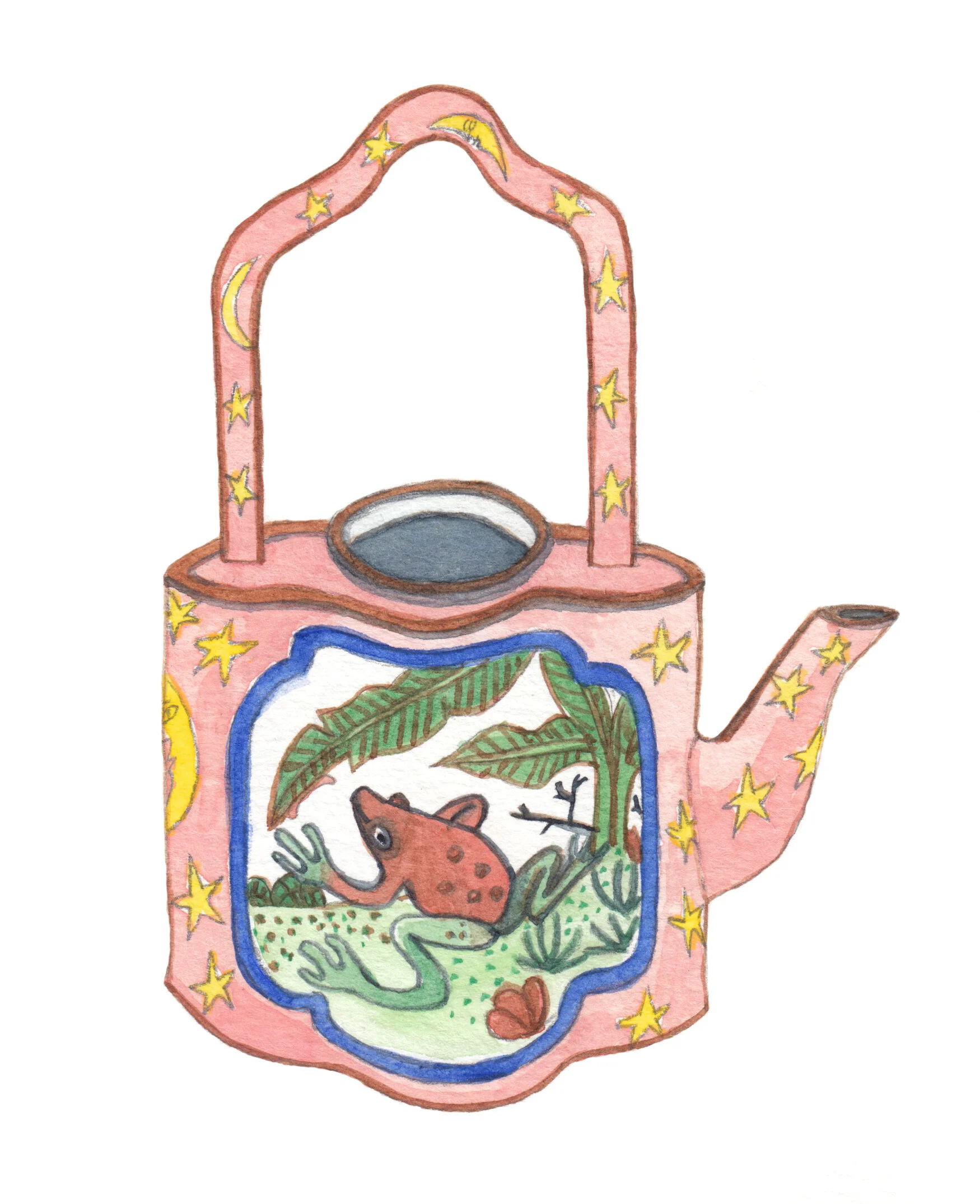  Items of my Mother: 4   -watercolor on paper  