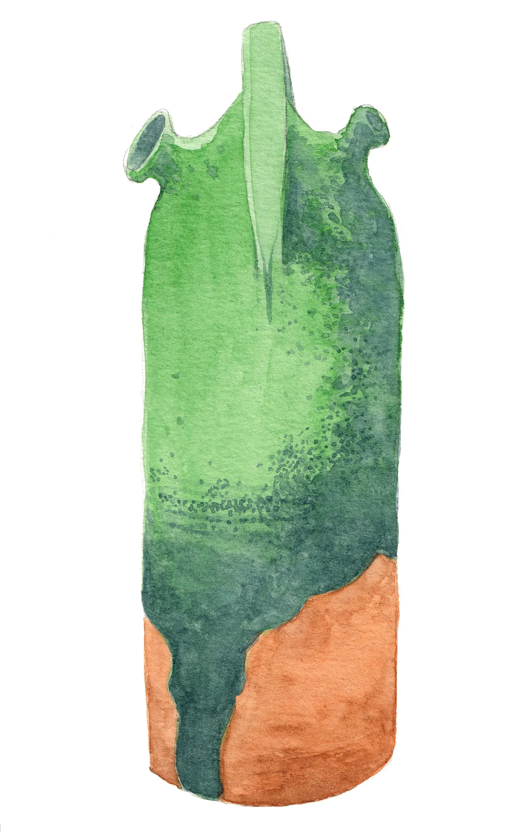  Items of my Mother: 3  -watercolor on paper  
