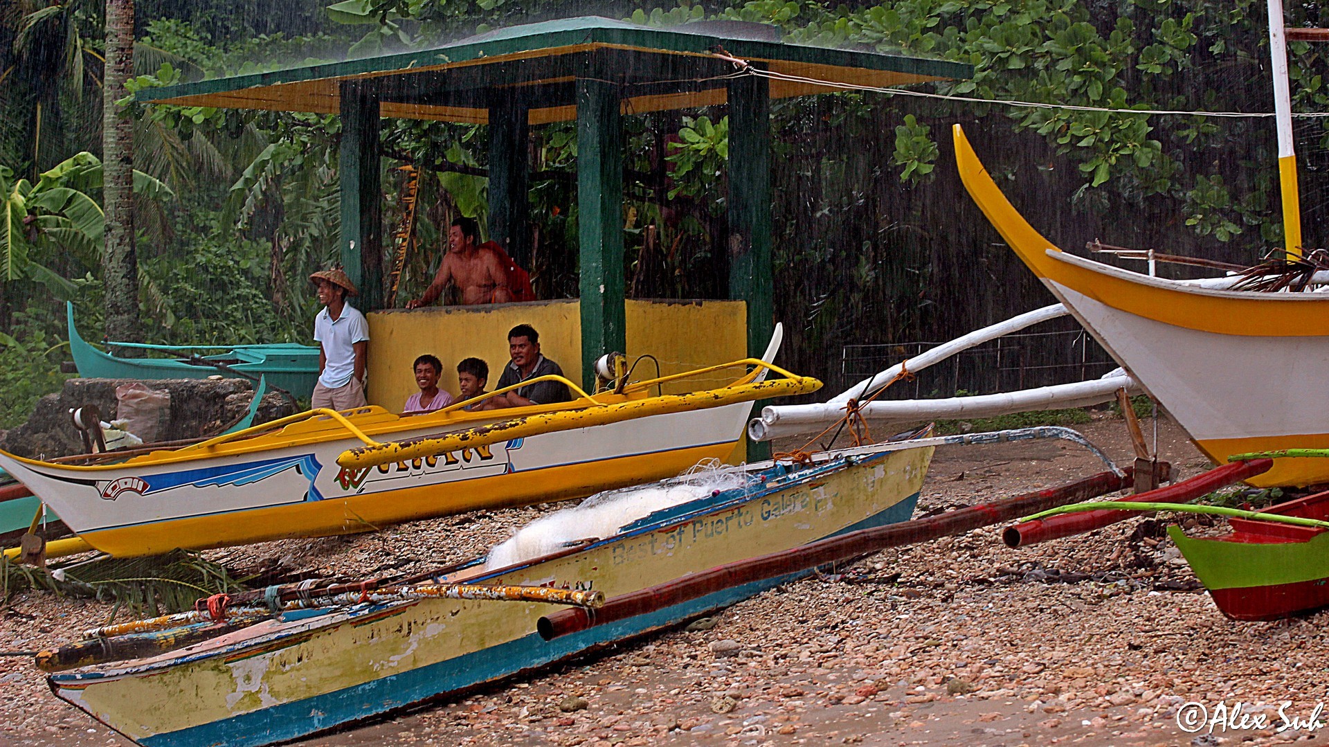 Waiting out a Typhoon