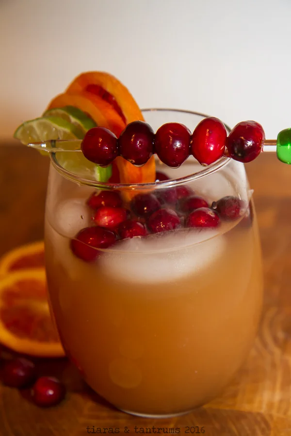 Cranberry Blood Orange Margarita