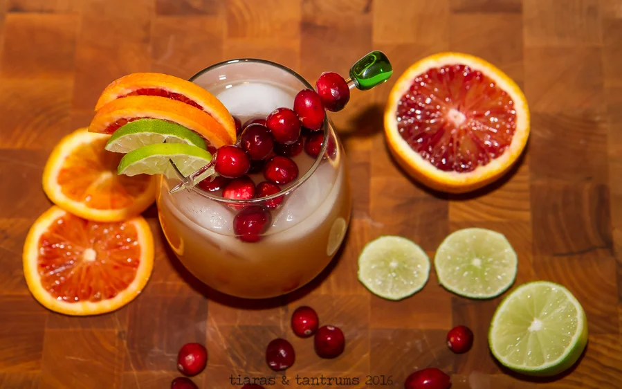 Cranberry Blood Orange Margarita